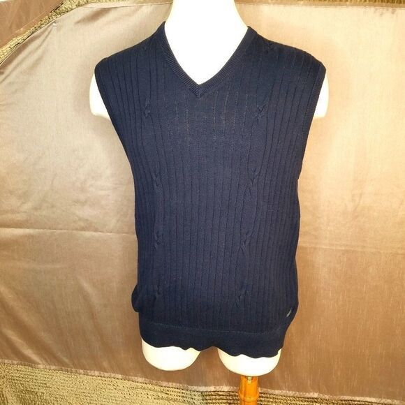 NAUTICA Navy Blue Sweater Vest